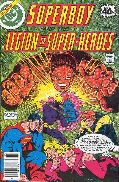 SUPERBOY AND THE LEGION OF SUPER-HEROES NO.249