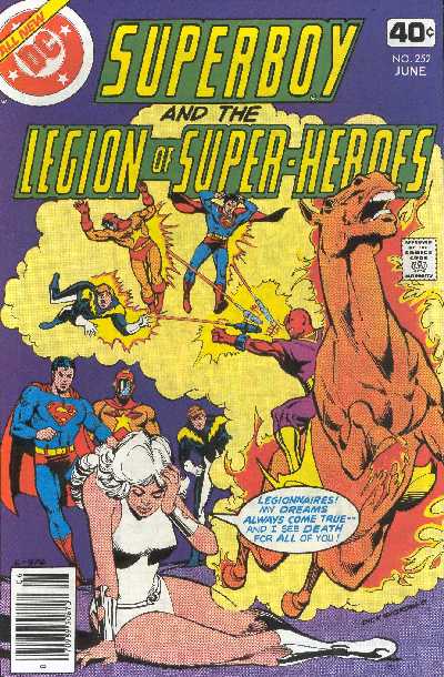 SUPERBOY AND THE LEGION OF SUPER-HEROES NO.252