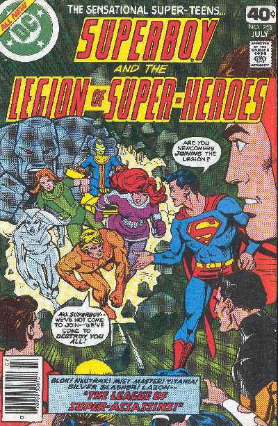 SUPERBOY AND THE LEGION OF SUPER-HEROES NO.253