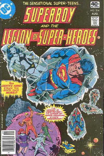 SUPERBOY AND THE LEGION OF SUPER-HEROES NO.254