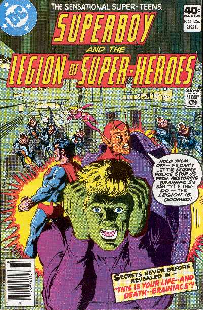 SUPERBOY AND THE LEGION OF SUPER-HEROES NO.256