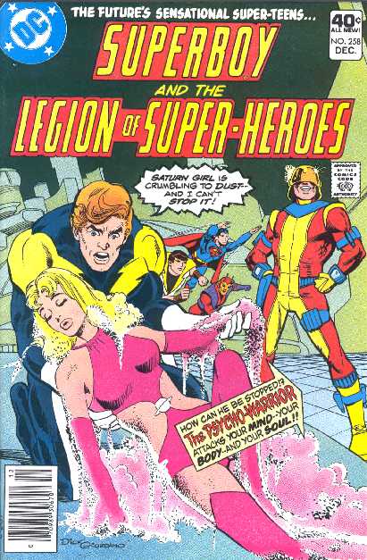 SUPERBOY AND THE LEGION OF SUPER-HEROES NO.258