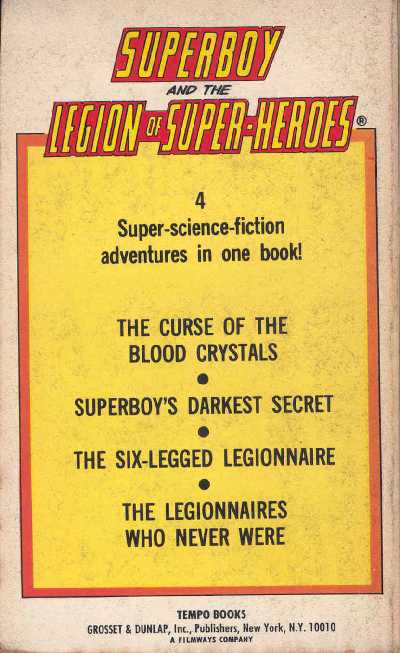 LEGION OF SUPER-HEROES TEMPO BOOKS